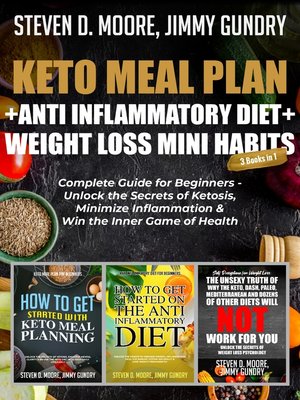 cover image of Keto Meal Plan + Anti Inflammatory Diet + Weight Loss Mini Habits
